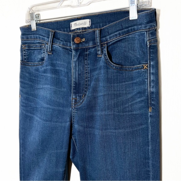 Madewell High Rise Medium Wash Ankle Skinny Jeans - Picture 5 of 13